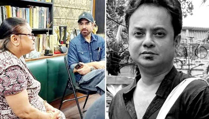 মুম্বাই থেকে ফিরেই রাহুলের মায়ের সঙ্গে দেখা করলেন জিৎ