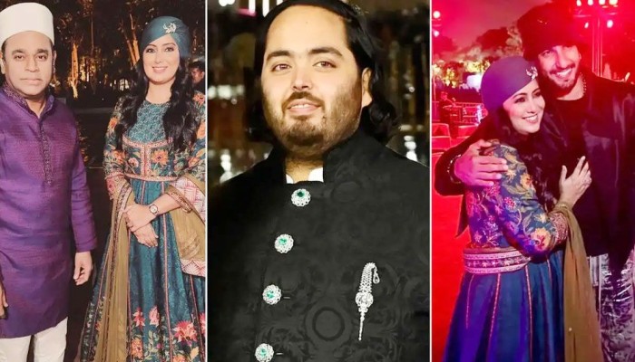 আম্বানি পুত্রর জন্মদিনে বলিউডে তারকাদের মেলা