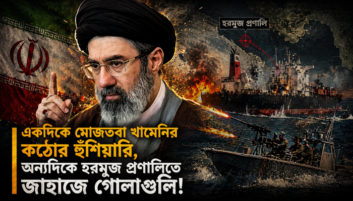 যুক্তরাষ্ট্র ও ইসরাইলকে শোচনীয় পরাজয়ের হুঁশিয়ারি মোজতবা খামেনির: মধ্যপ্রাচ্যে যুদ্ধের দামামা