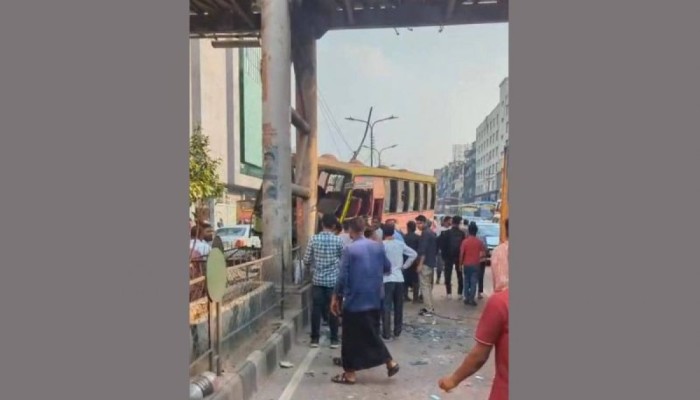 বনানীতে বাস দুর্ঘটনায় দুইজন নিহত