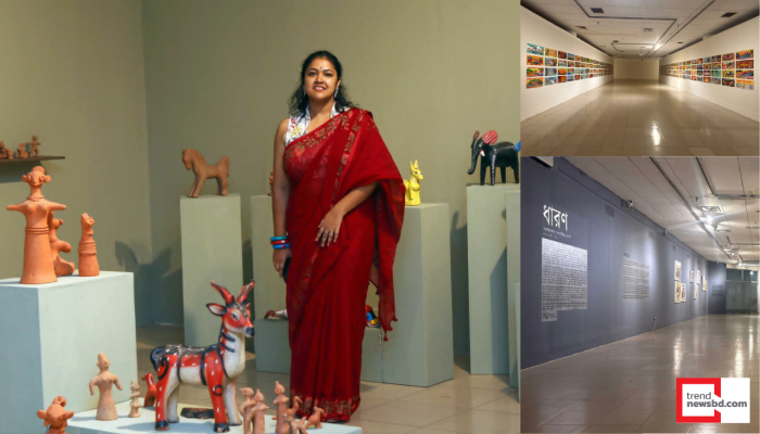 শিল্পকলায় চলছে লোকশিল্প প্রদর্শনী ‘ধারণ’